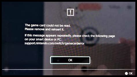 game card error switch
